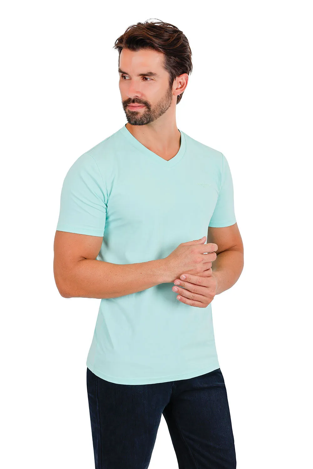 Trendy basics V-Neck T-Shirt 2