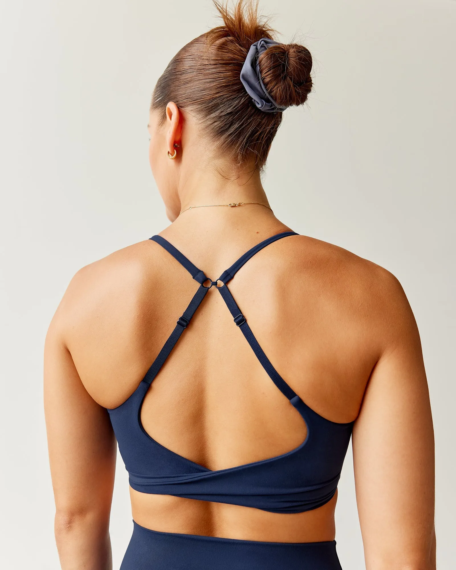 Twist Sports Bra - Future Navy