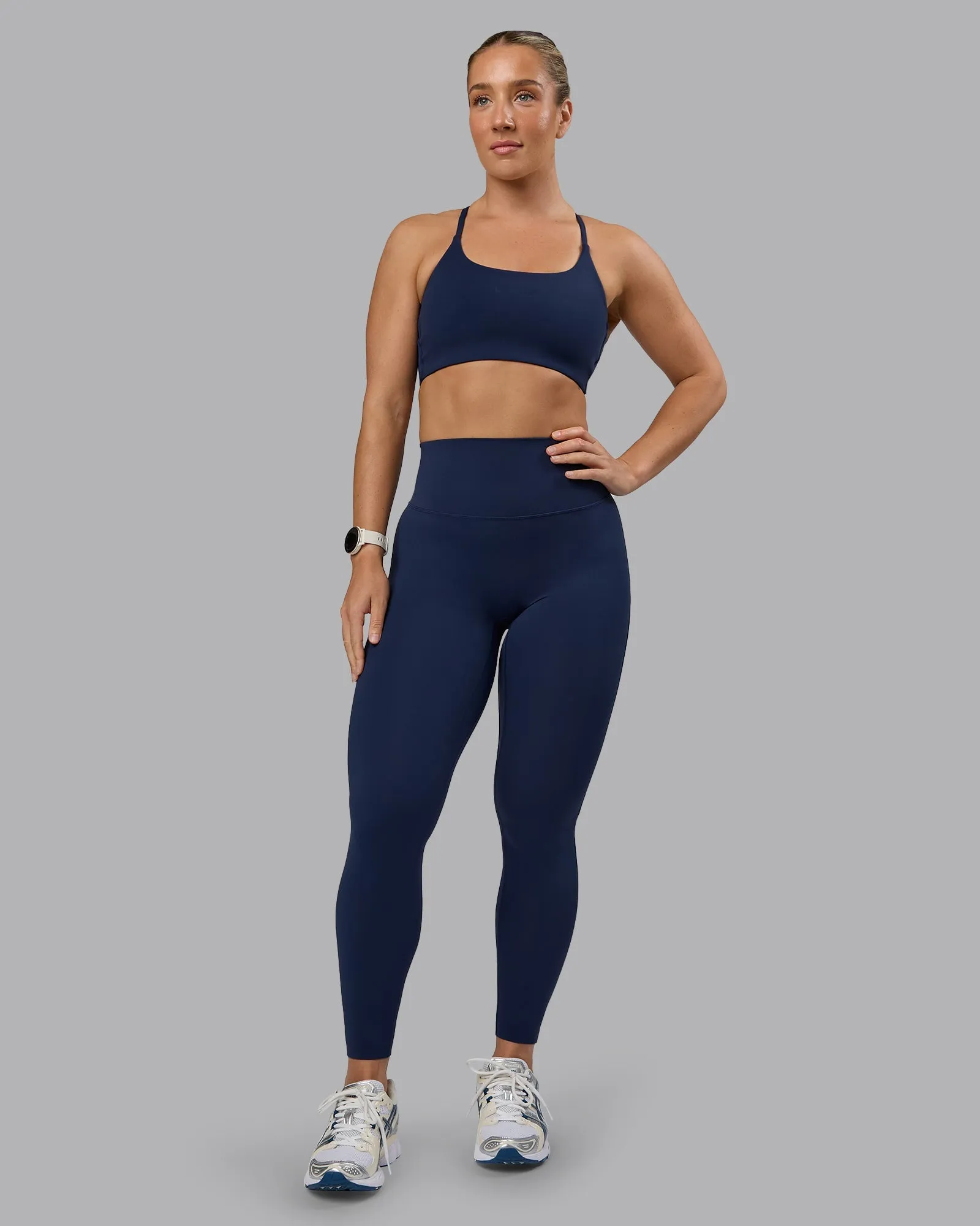 Twist Sports Bra - Future Navy