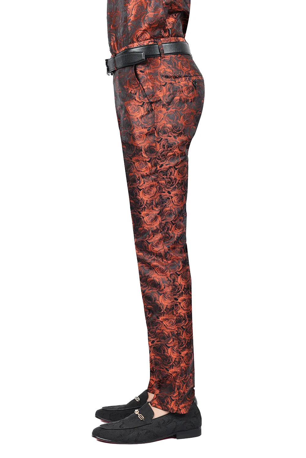 TWO TONE FLORAL Pants