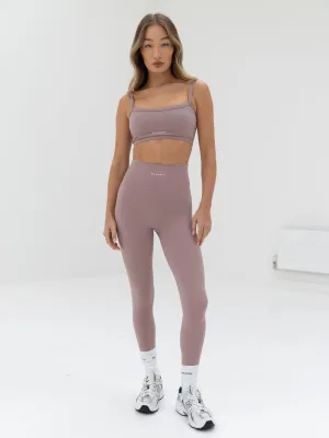 Ultimate Sports Bra & Leggings Set - Dusty Pink