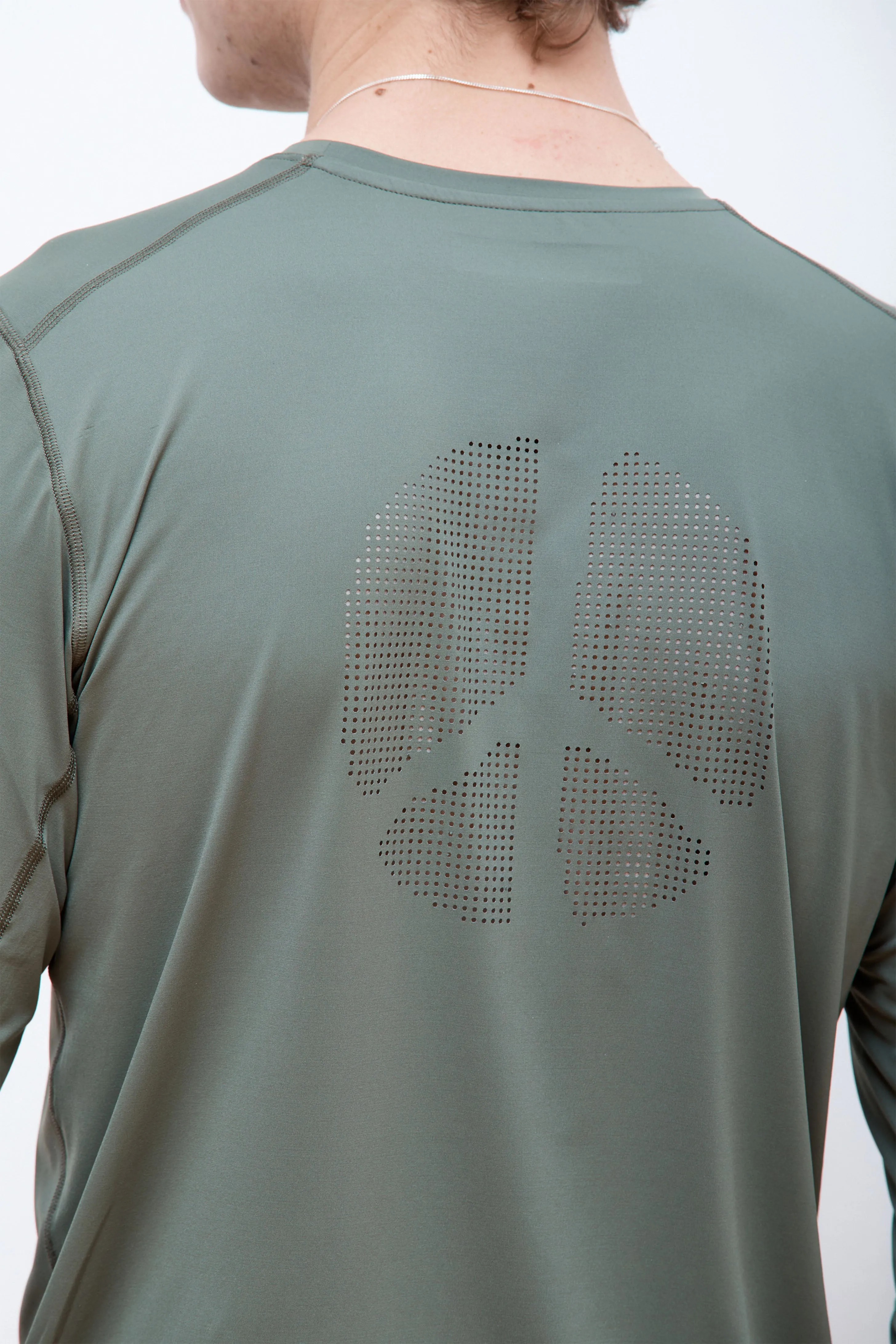 Ultralight Aloe Long Sleeve Tee Sage