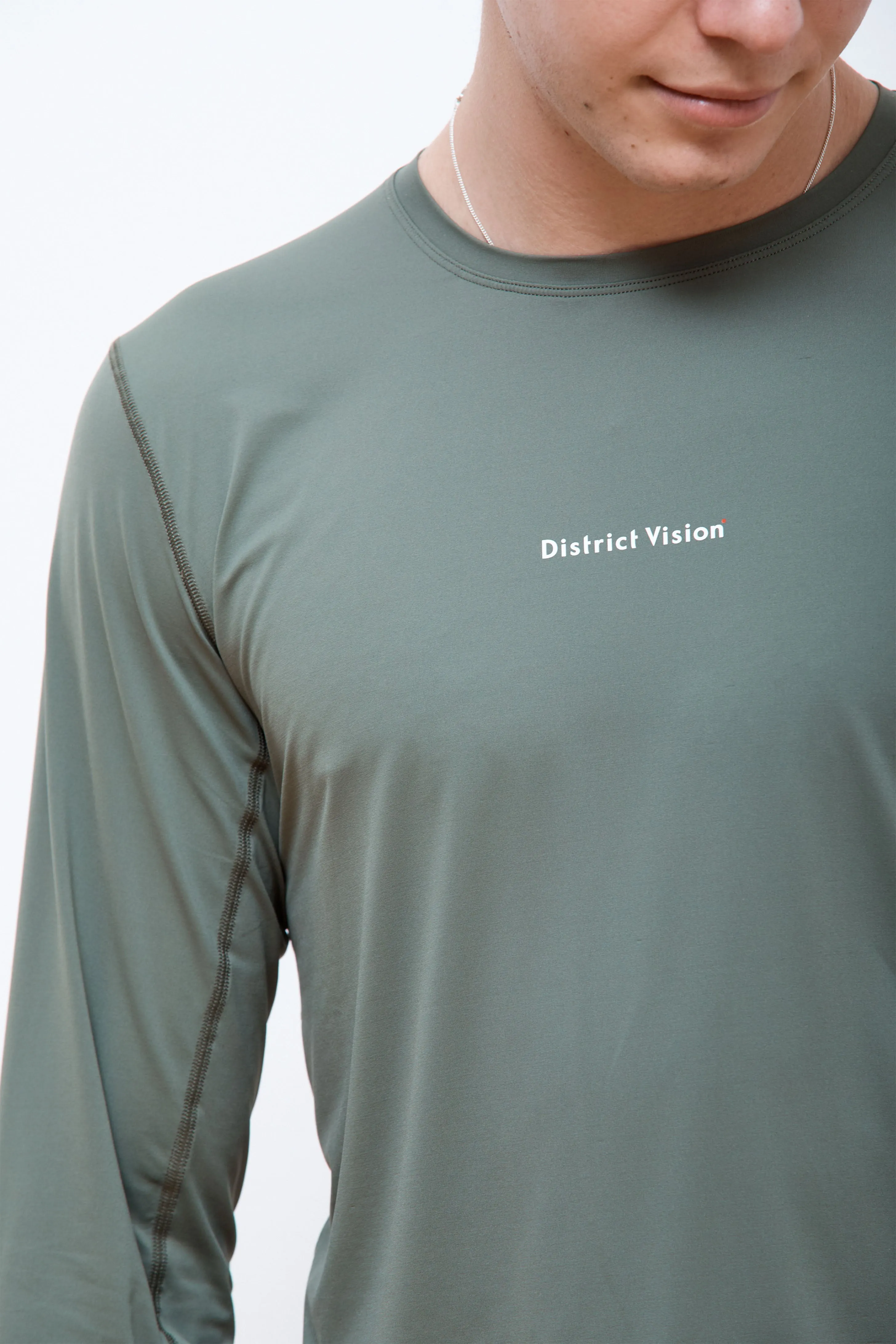 Ultralight Aloe Long Sleeve Tee Sage