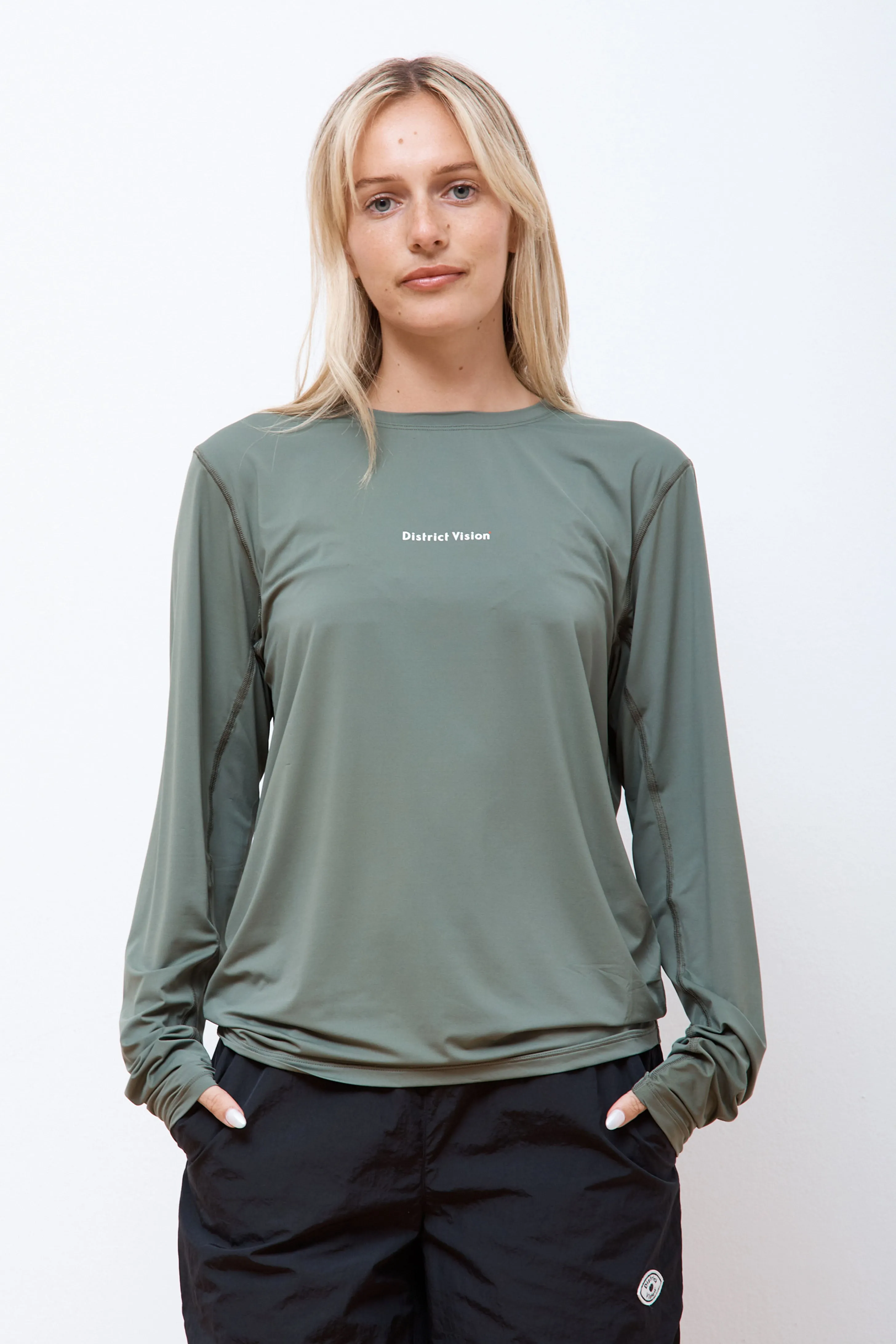 Ultralight Aloe Long Sleeve Tee Sage