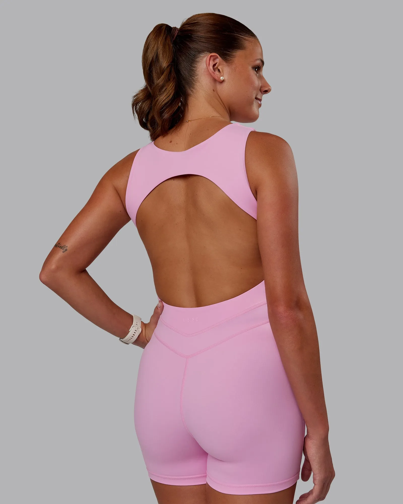 Untamed Bodysuit - Pink Frosting