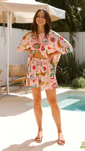 Venice Shorts - Rio Pink