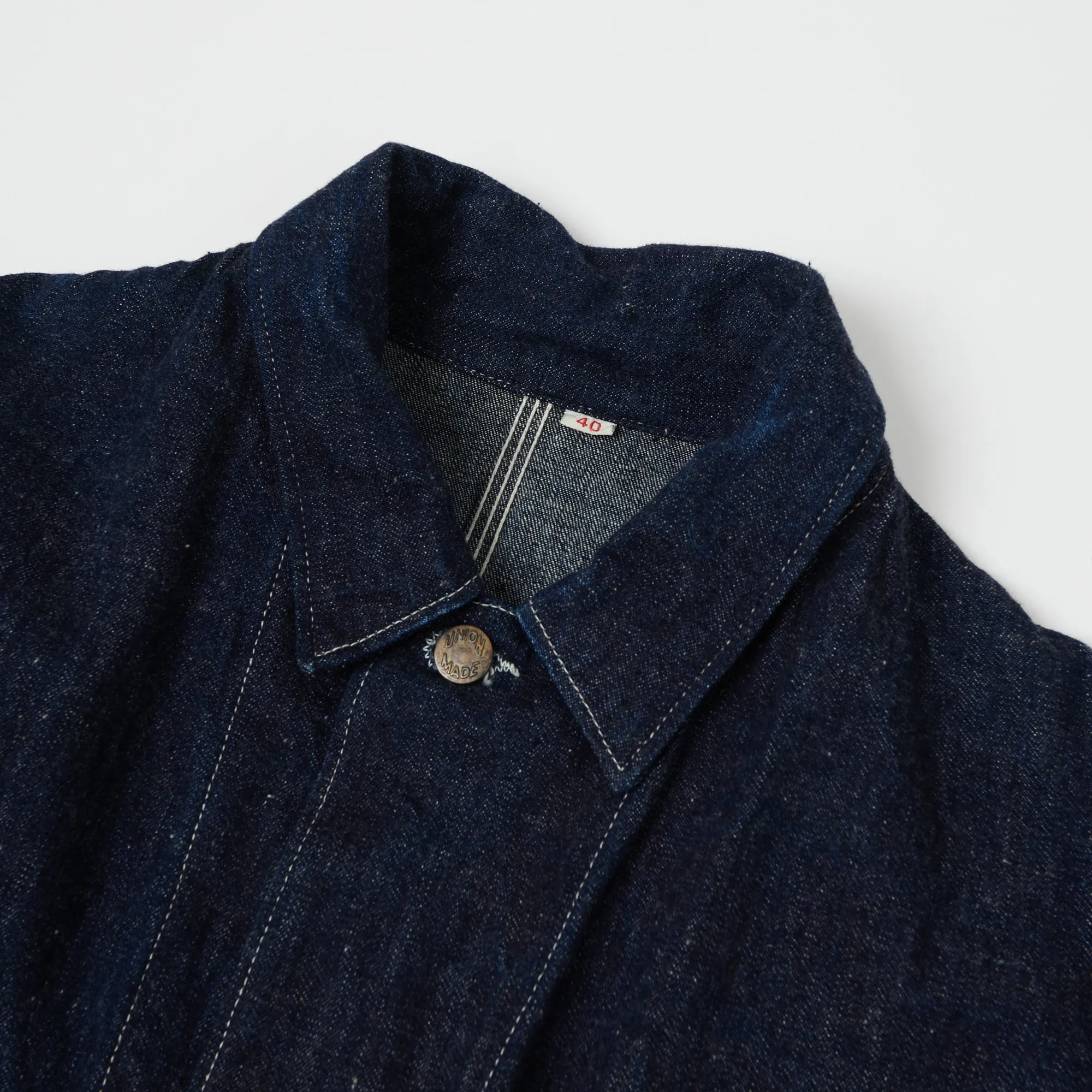 Warehouse & Co 2110 Denim Coverall Jacket - Rinsed