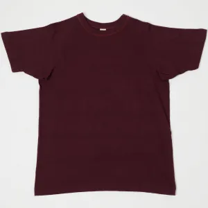 Warehouse & Co 4048 S/S Sleeve Freedom Tee - Bordeaux