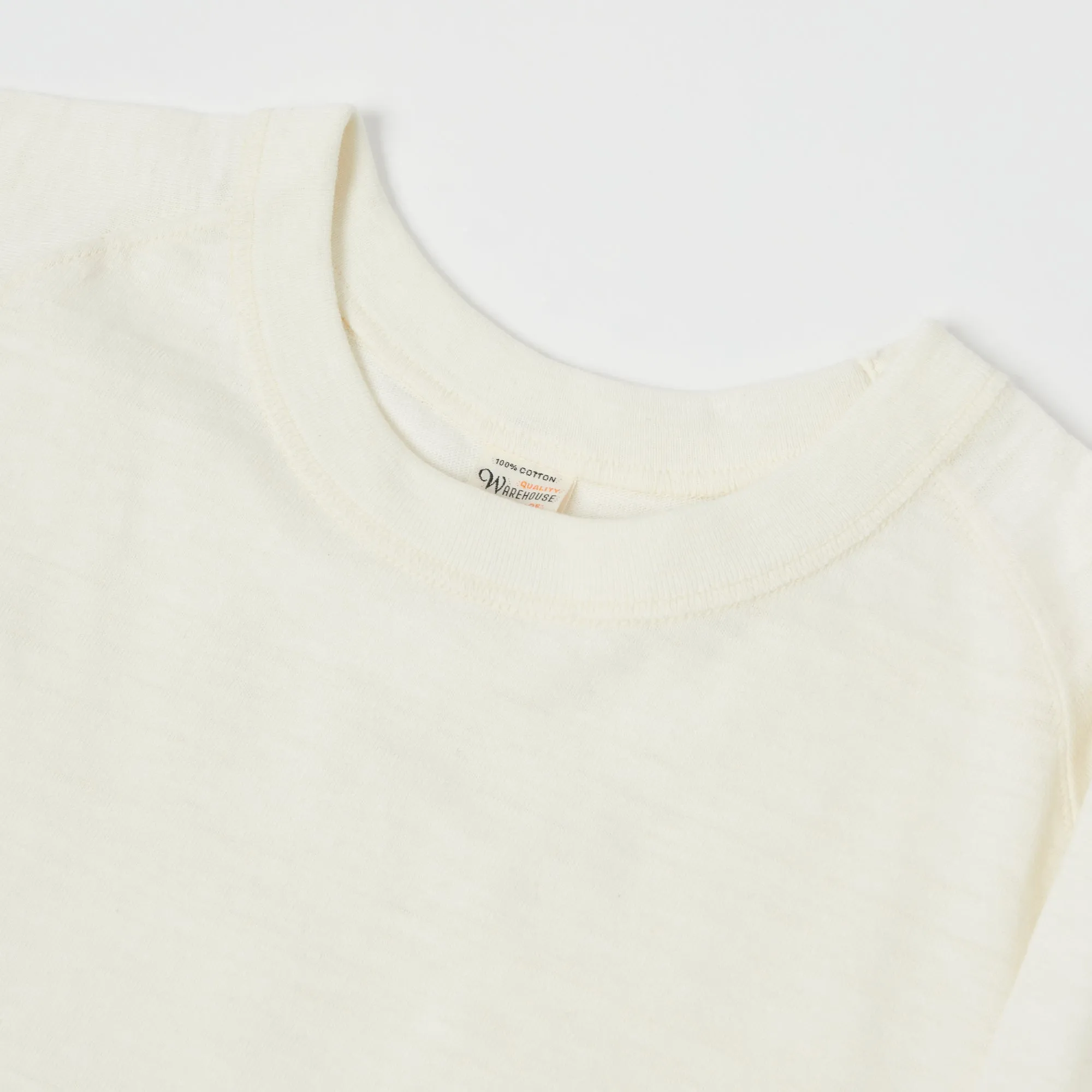 Warehouse & Co 4049 3/4 Sleeve Freedom Tee - Cream