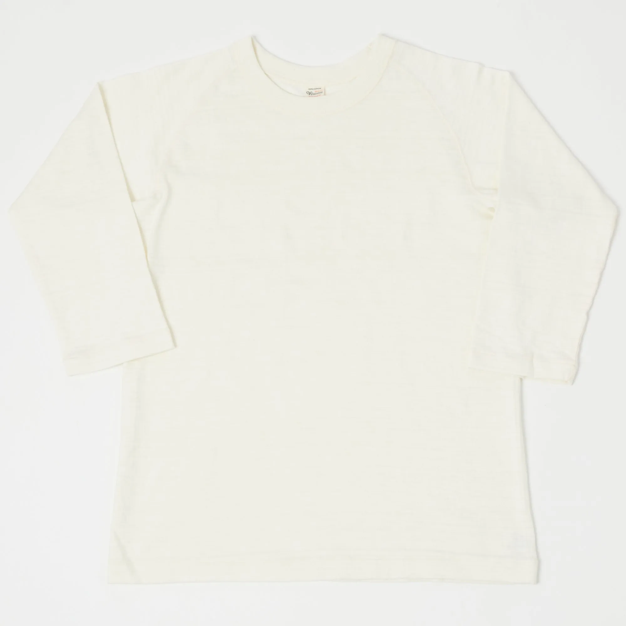Warehouse & Co 4049 3/4 Sleeve Freedom Tee - Cream