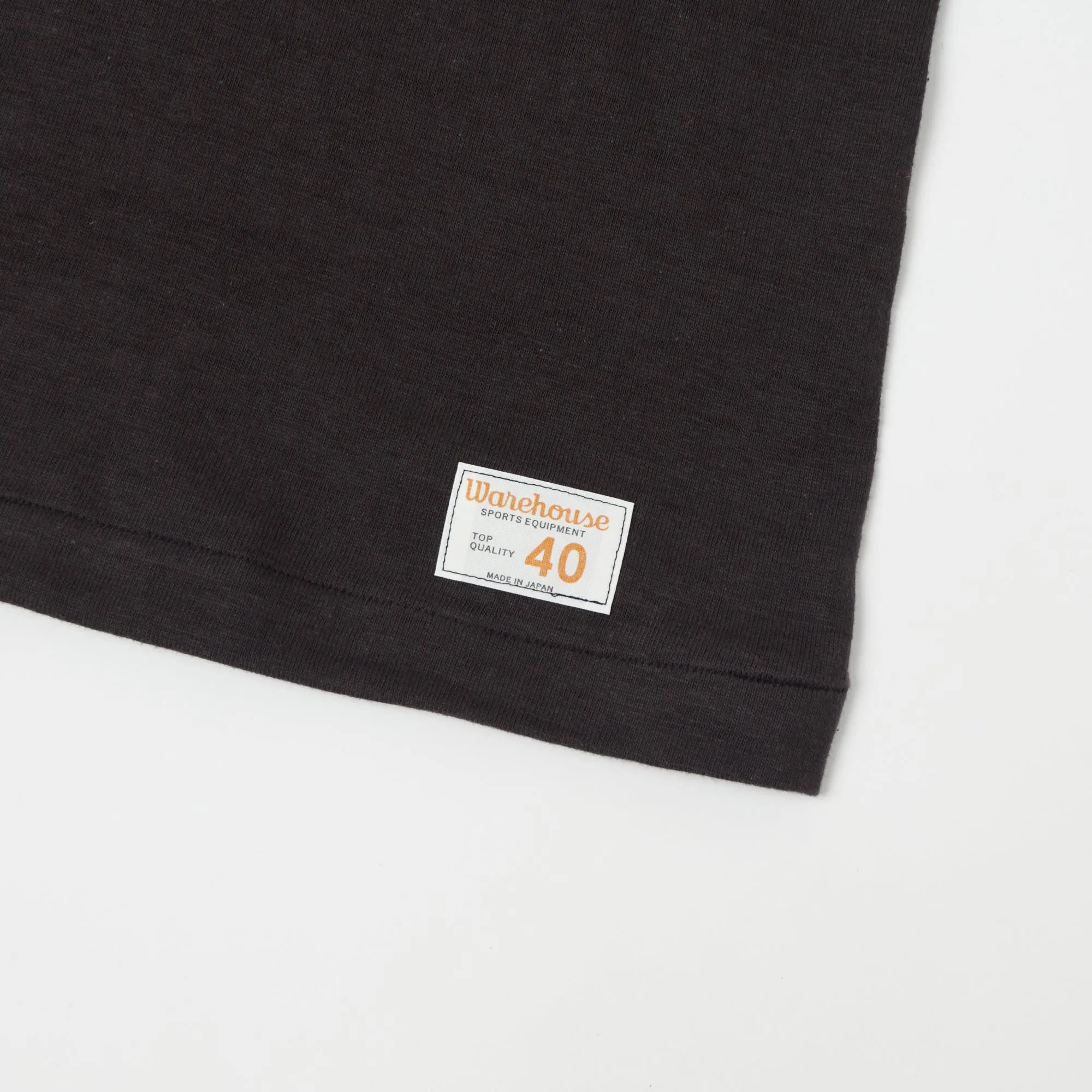 Warehouse & Co 4063 3/4 Sleeve Football Shirt - Black