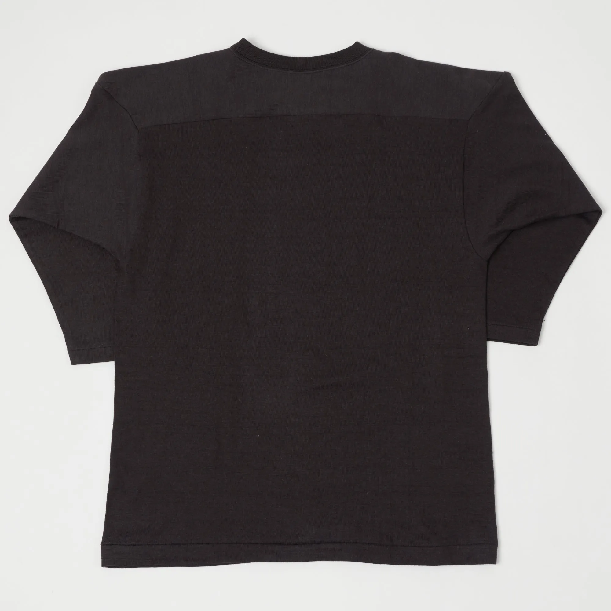 Warehouse & Co 4063 3/4 Sleeve Football Shirt - Black