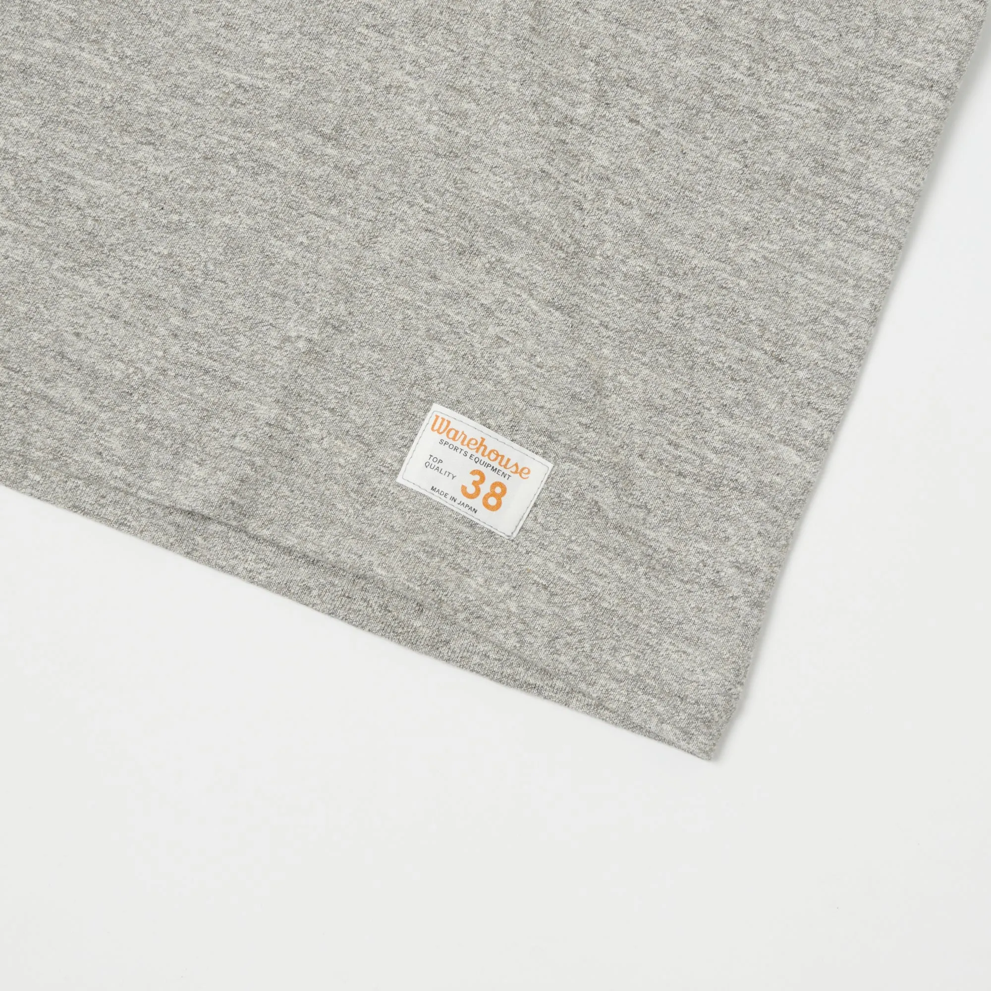 Warehouse & Co 4063 3/4 Sleeve Football Tee - Heather Grey