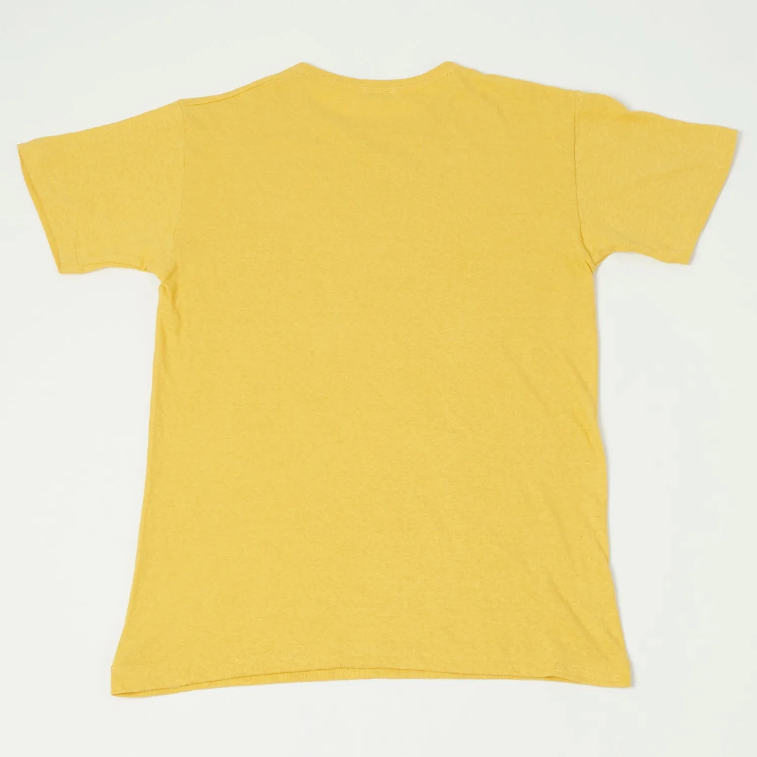 Warehouse & Co 4091 'SHS' USN Skivvy Tee - Yellow
