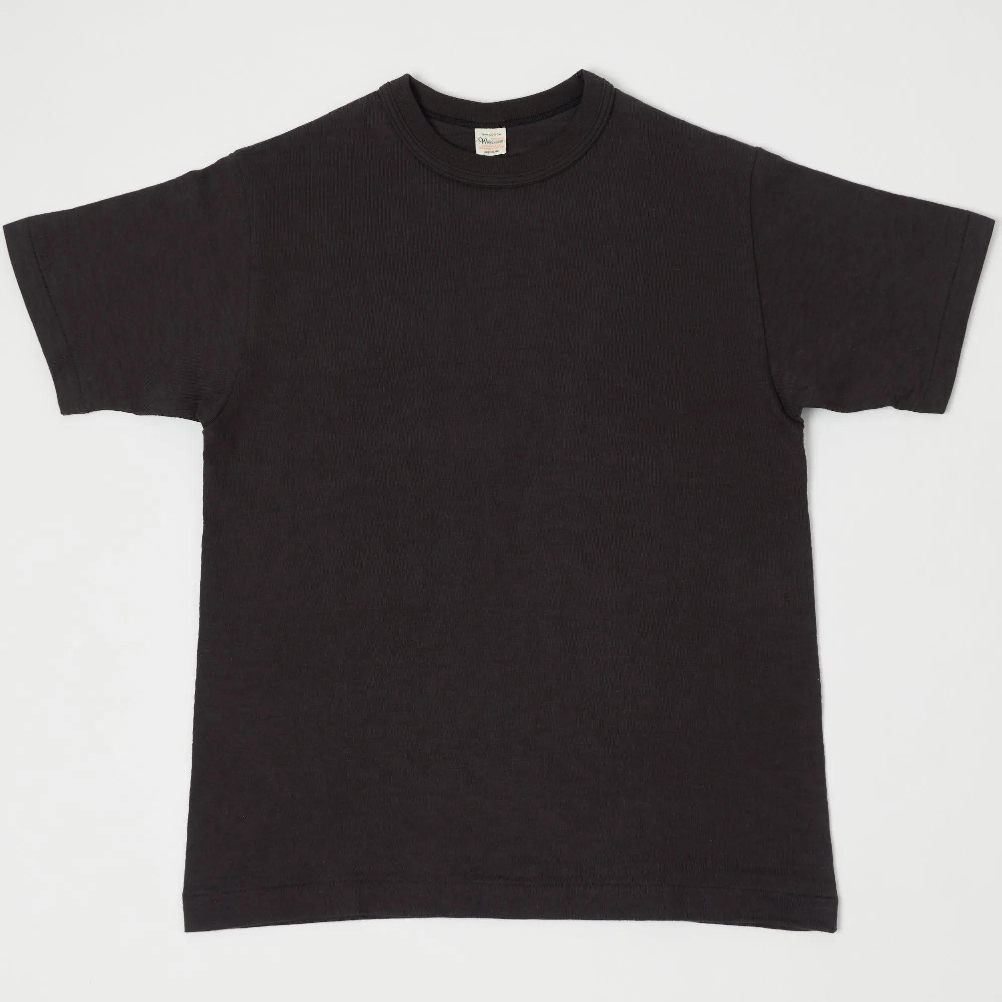 Warehouse & Co 4601 Plain Tee - Black