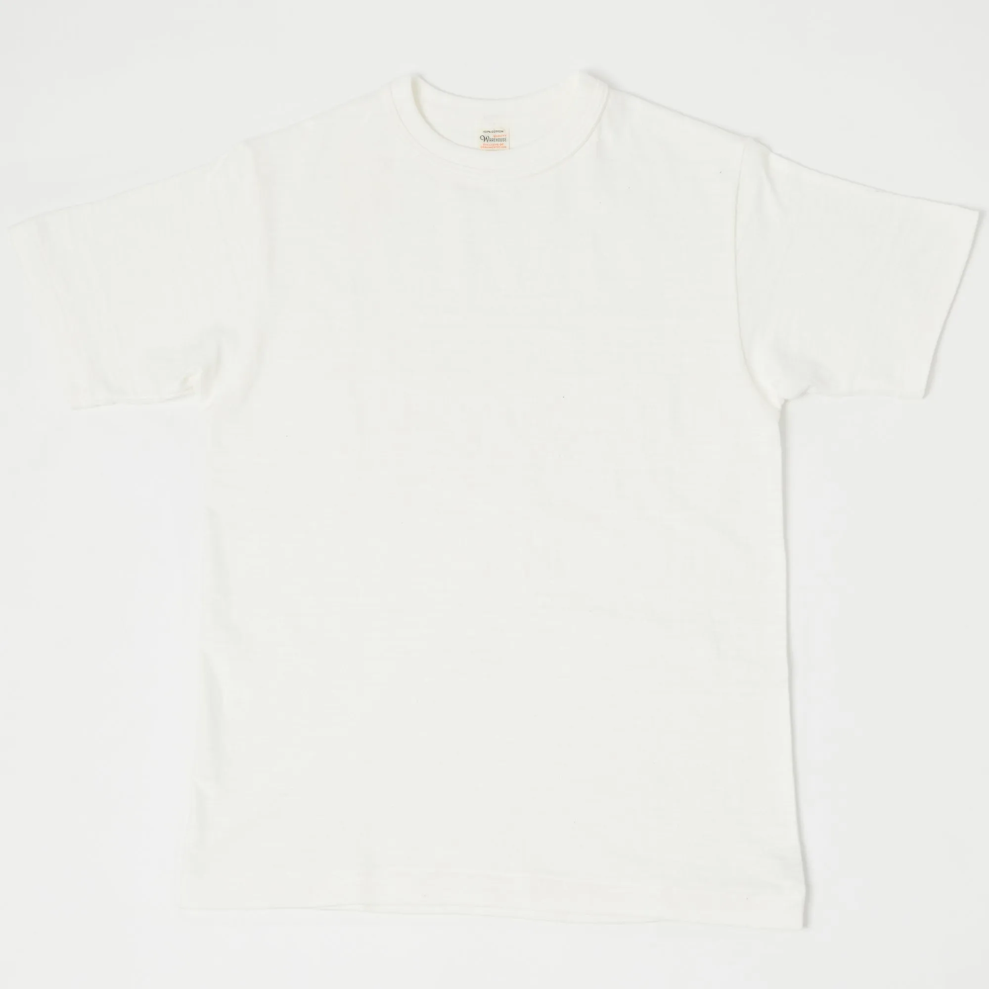Warehouse & Co 4601 Plain Tee - Off White
