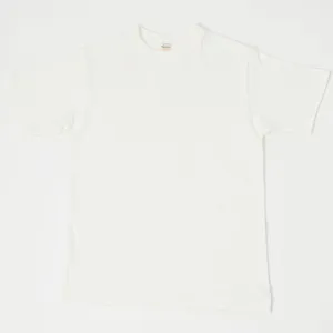 Warehouse & Co 4601 Plain Tee - Off White