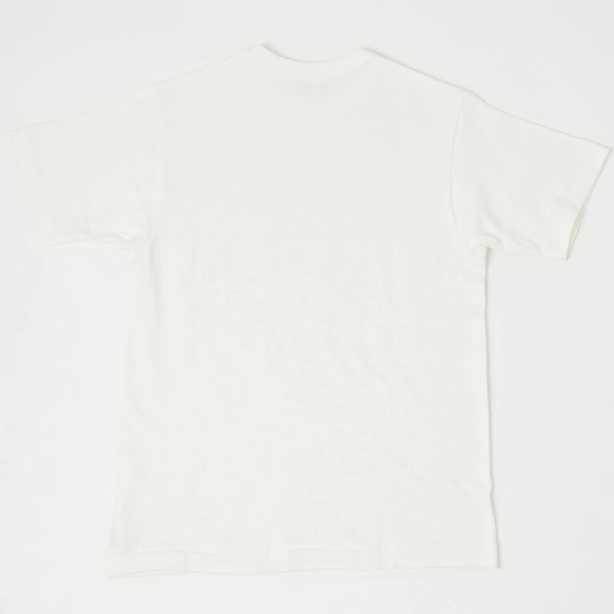 Warehouse & Co 4601 Plain Tee - Off White