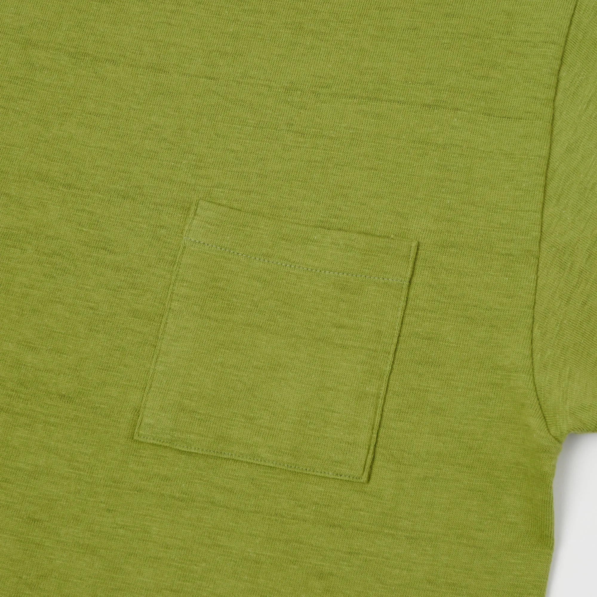 Warehouse & Co 4601 Pocket Tee - Grass Green