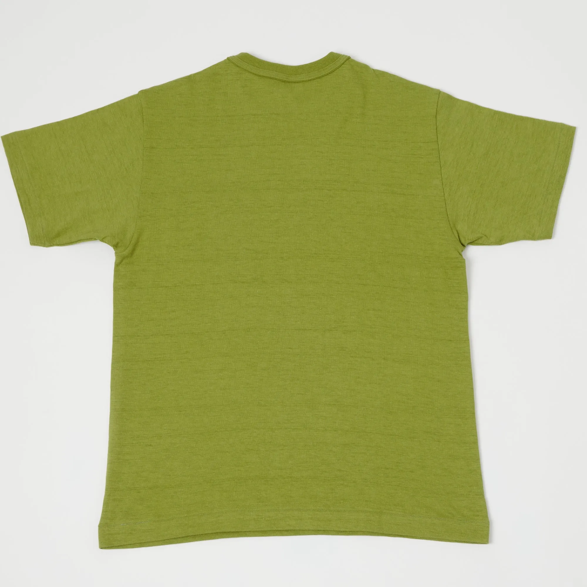 Warehouse & Co 4601 Pocket Tee - Grass Green
