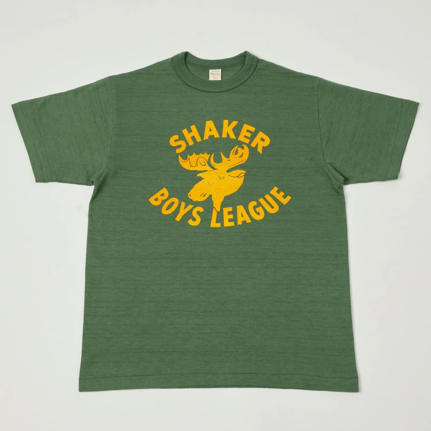 Warehouse & Co 4601 S/S Shaker Tee - Green