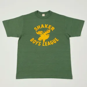 Warehouse & Co 4601 S/S Shaker Tee - Green