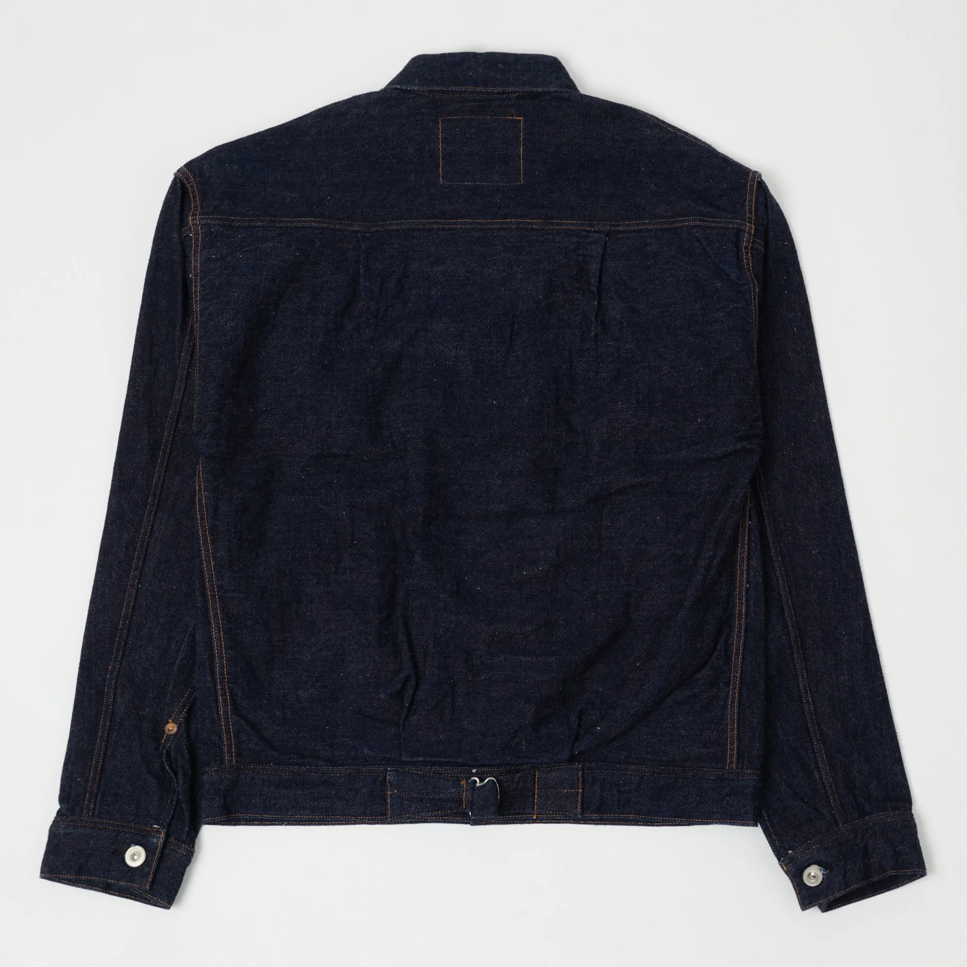 Warehouse & Co Brown-Duck & Digger Nonpareil Denim Jacket - Rinsed