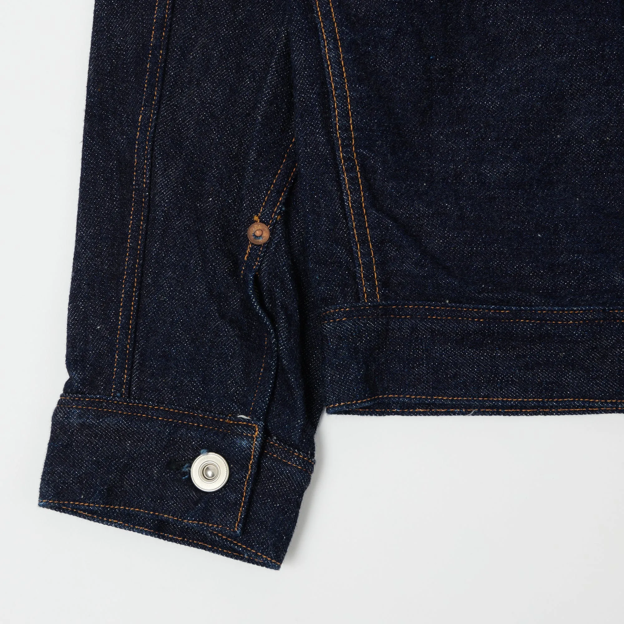 Warehouse & Co Brown-Duck & Digger Nonpareil Denim Jacket - Rinsed