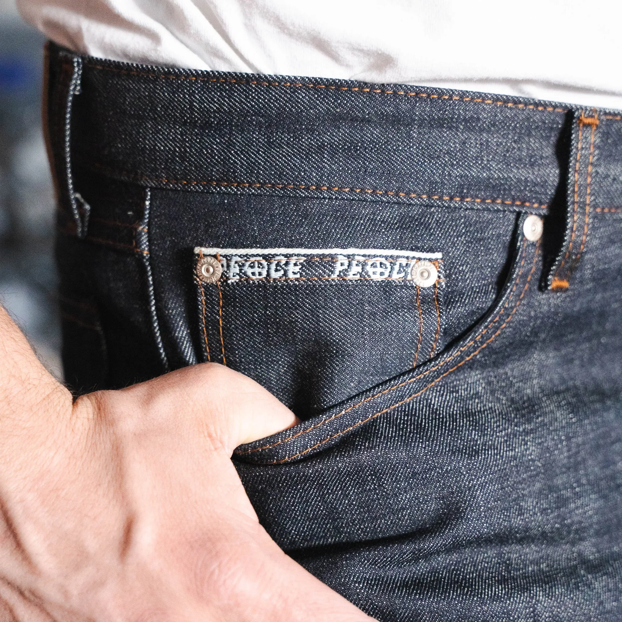 Weird Guy - Love   &   Peace   Selvedge