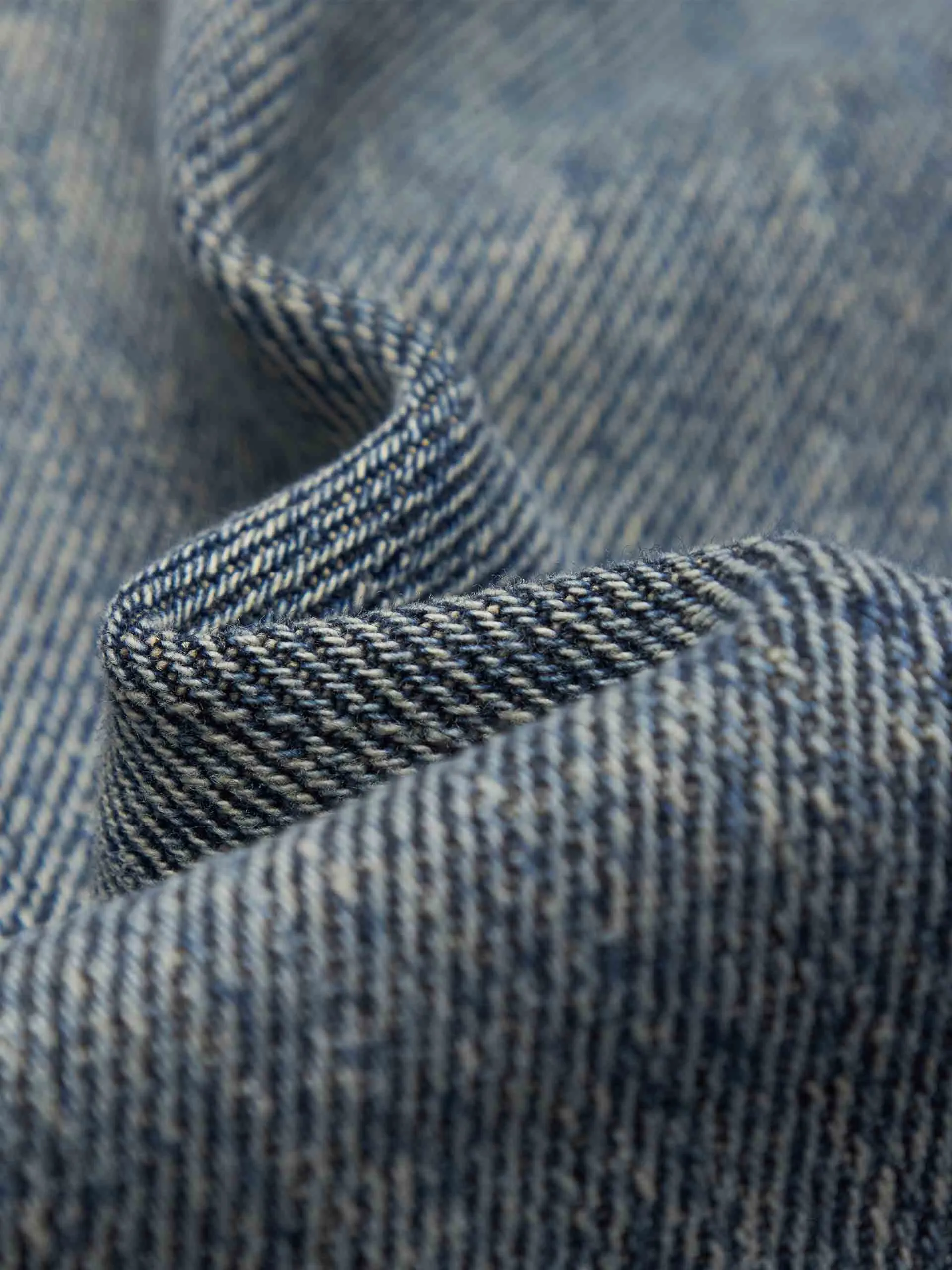 Wide Leg Cotton Jeans