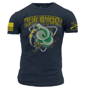 Wired Different T-Shirt - Midnight Navy