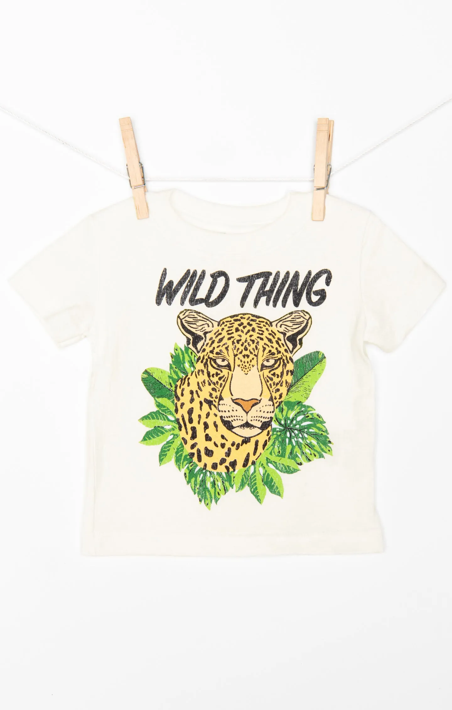 Wolfie Tee ~ Wild Cheetah Graphic