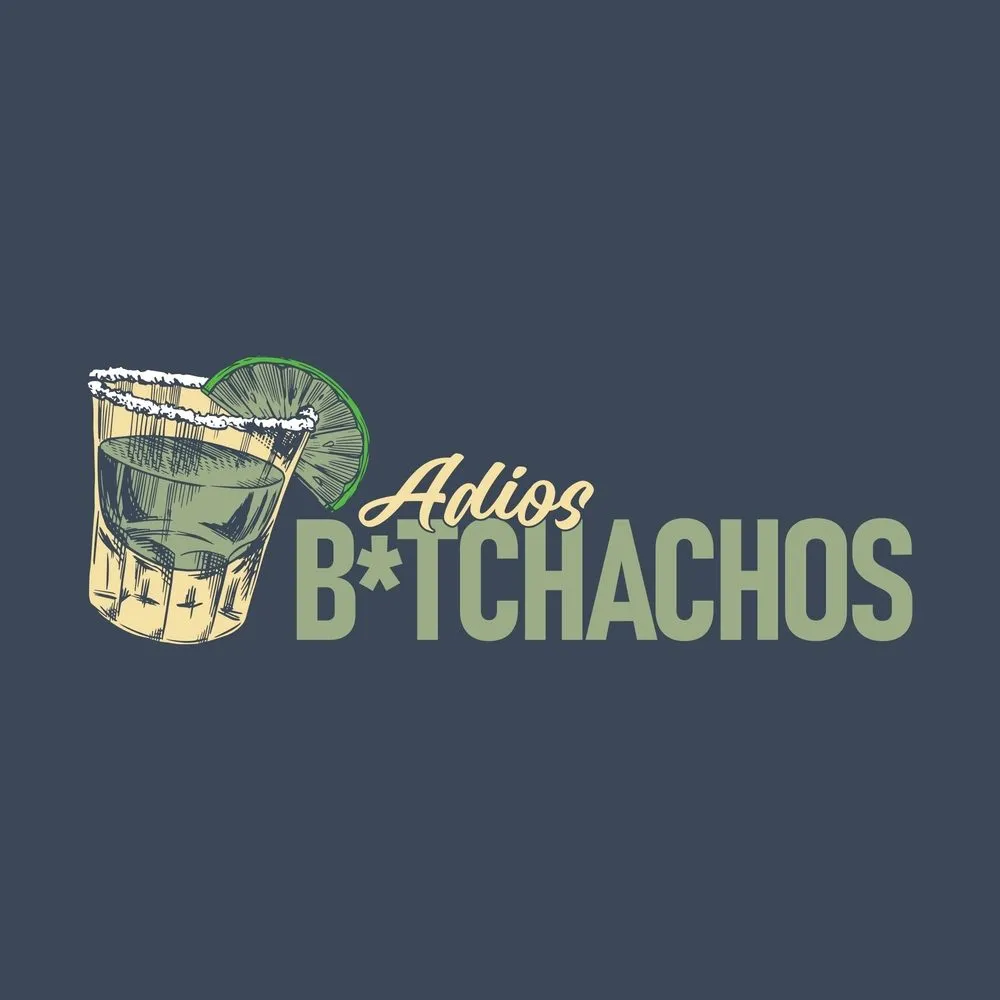 Women's Adios B*tchachos Boyfriend Fit T-Shirt - Midnight Navy