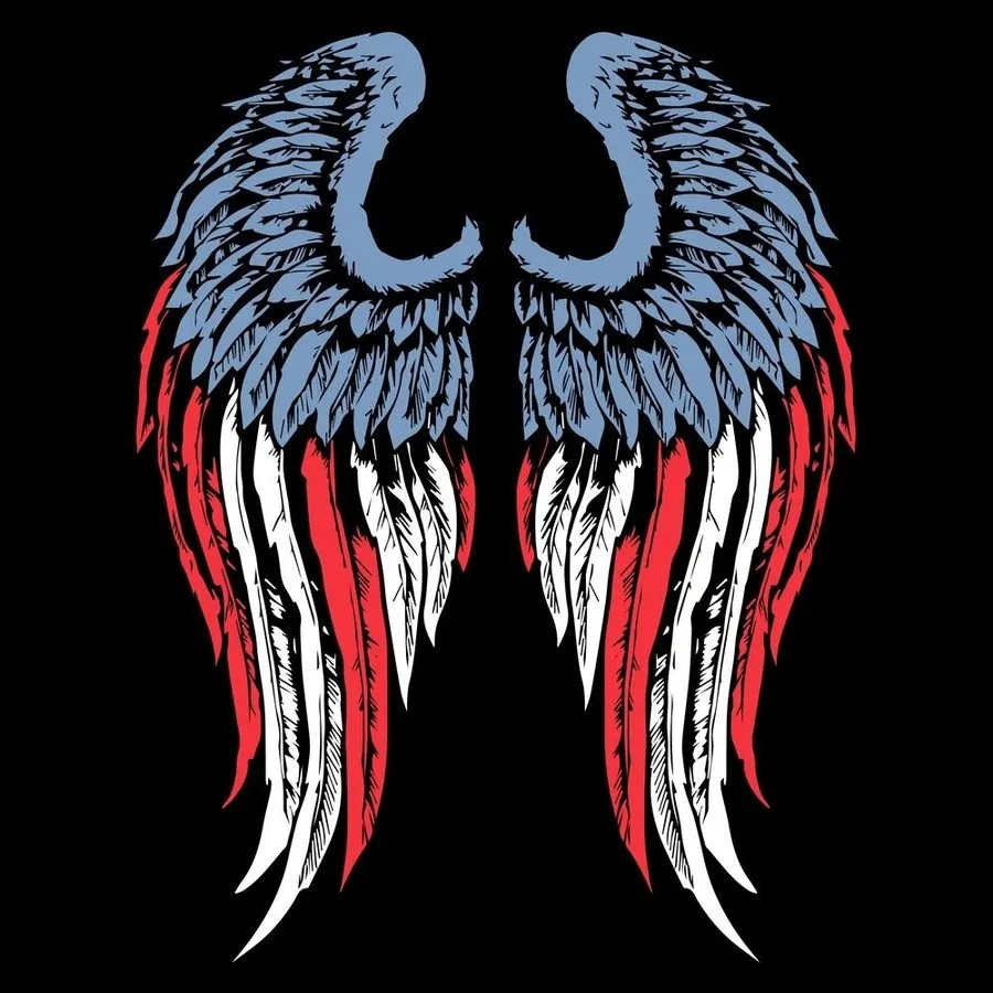 Women's Freedom Angel Long Sleeve - Black