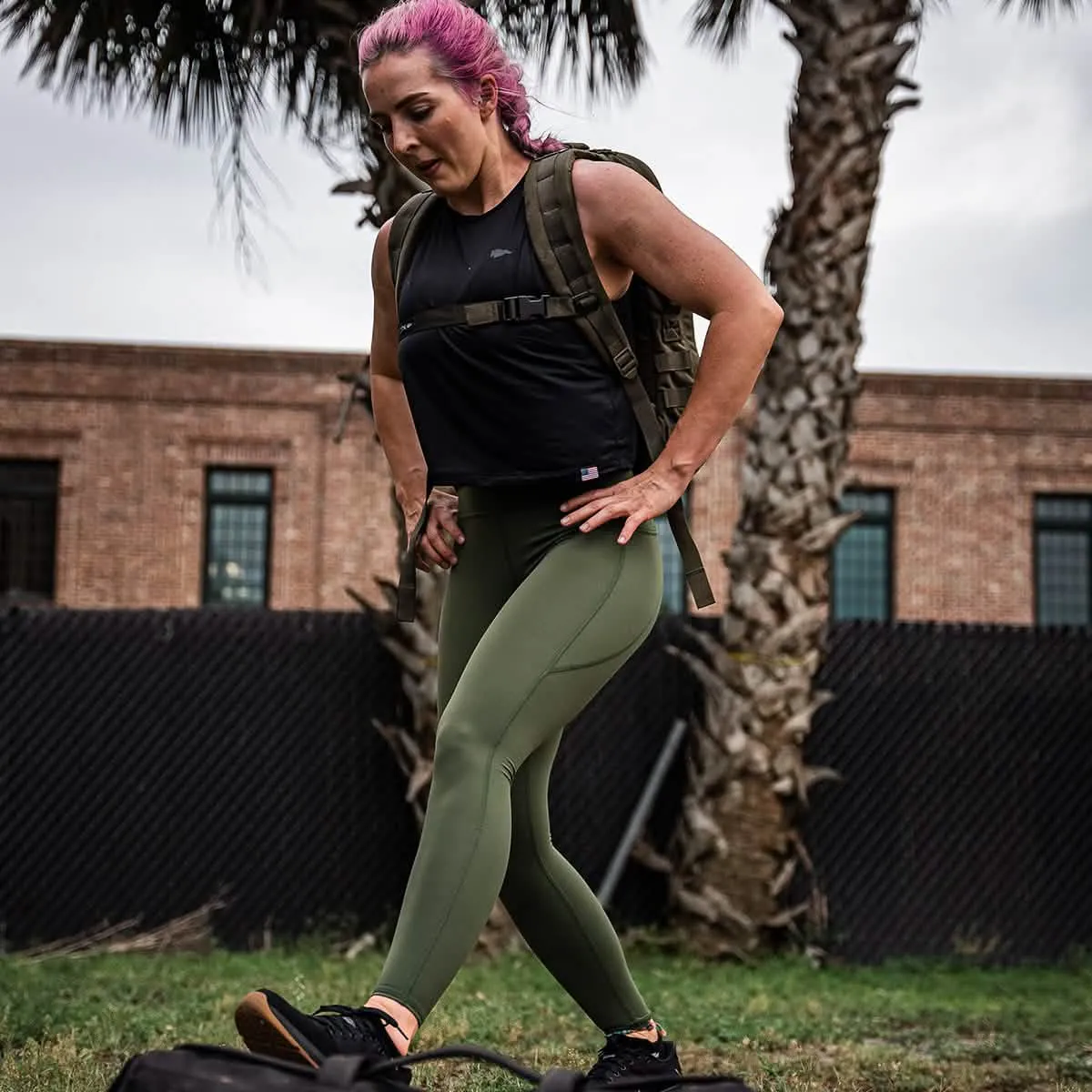 Women's USA Performance Tank - ToughMesh
