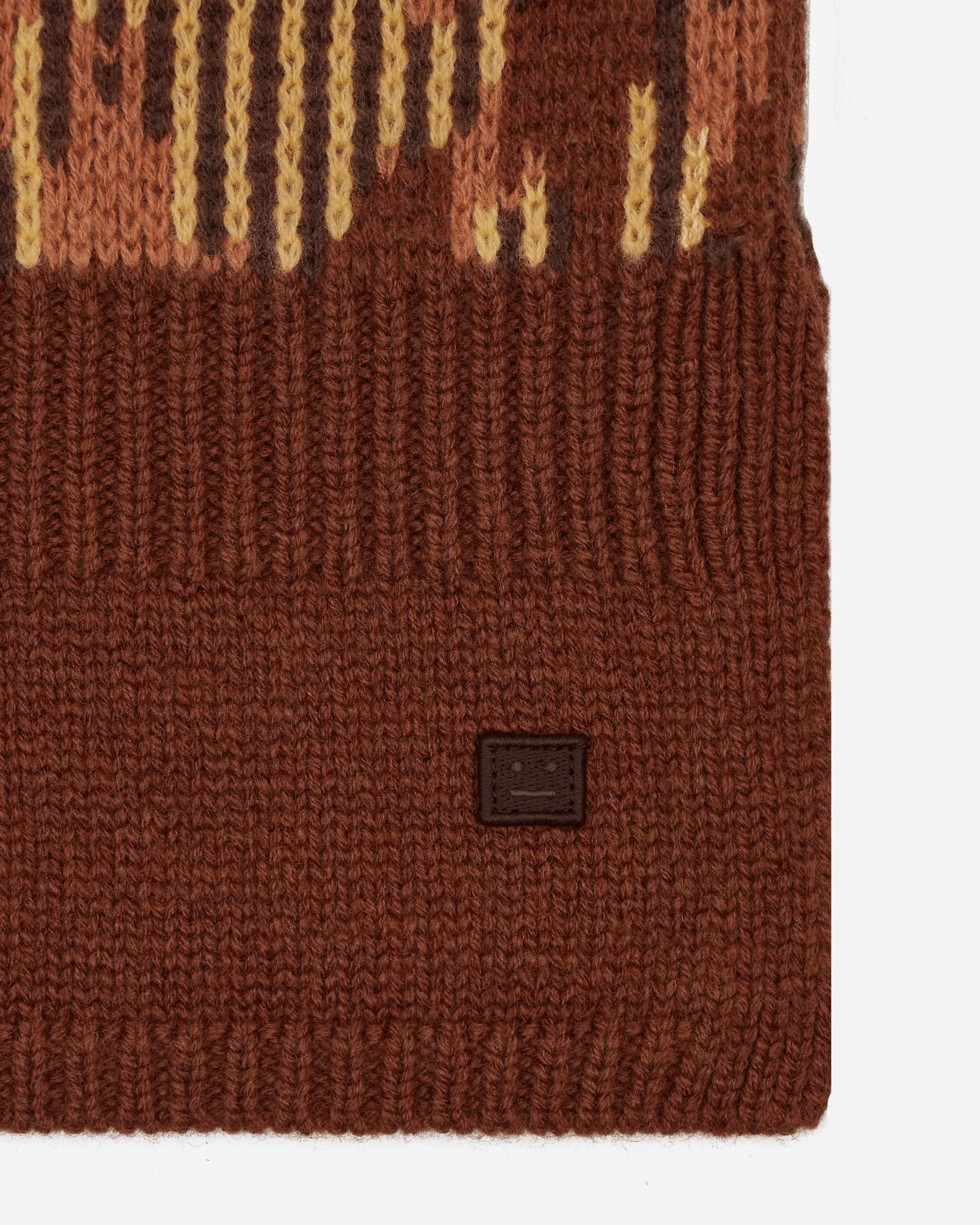 Wool Balaclava Brown
