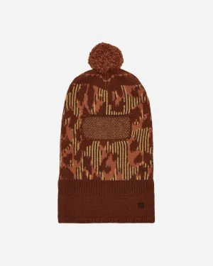 Wool Balaclava Brown