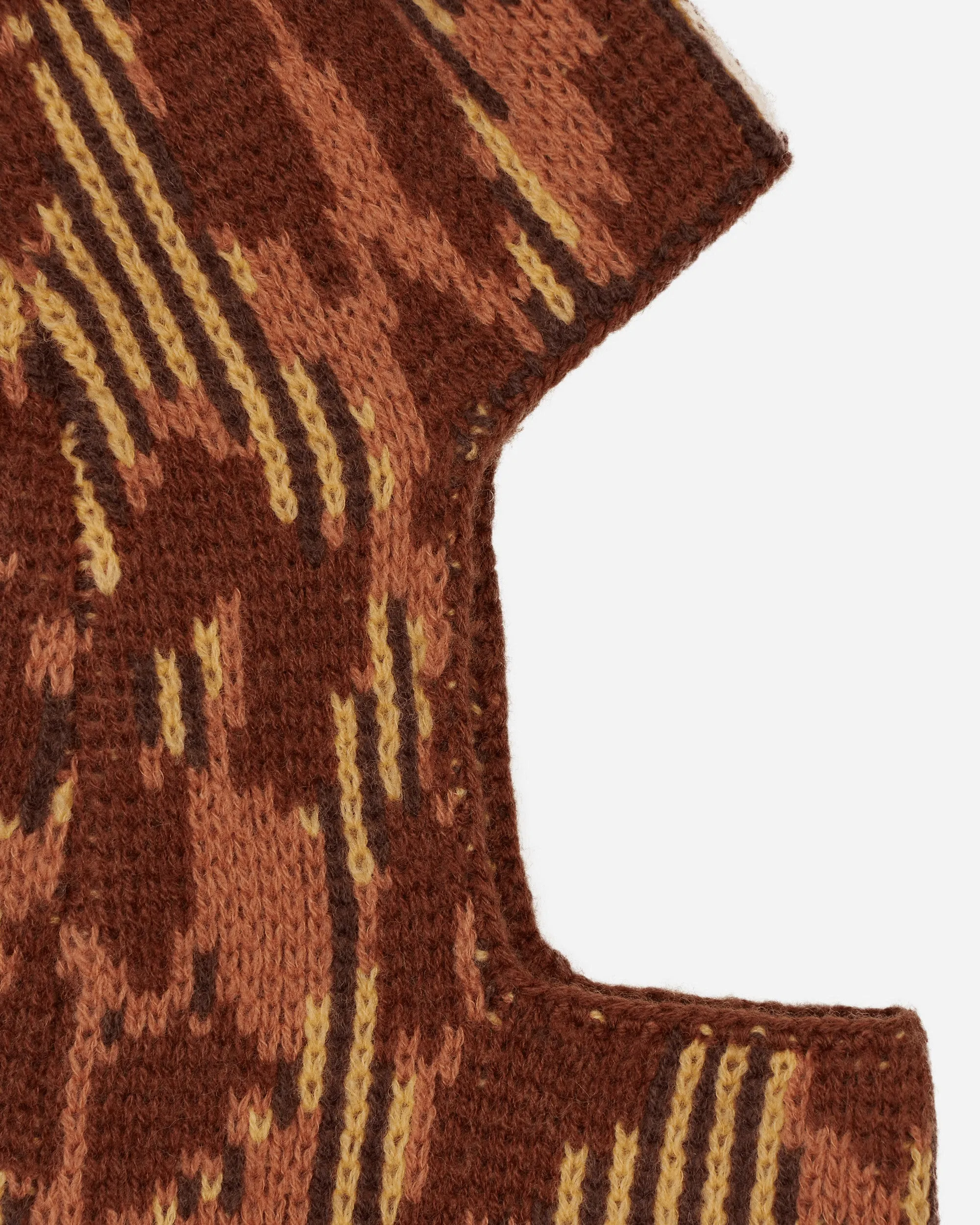 Wool Balaclava Brown