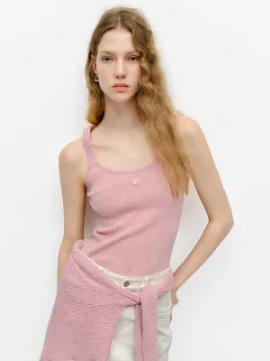 Wool Blend Knit Tank