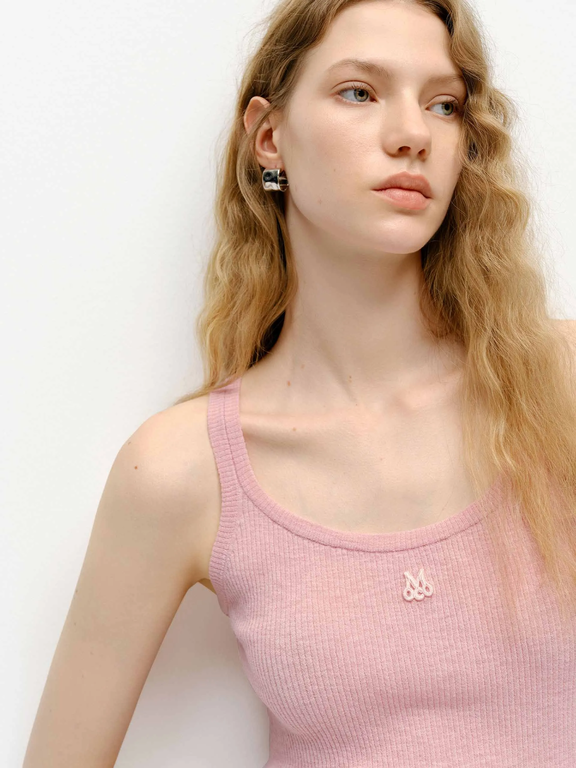 Wool Blend Knit Tank