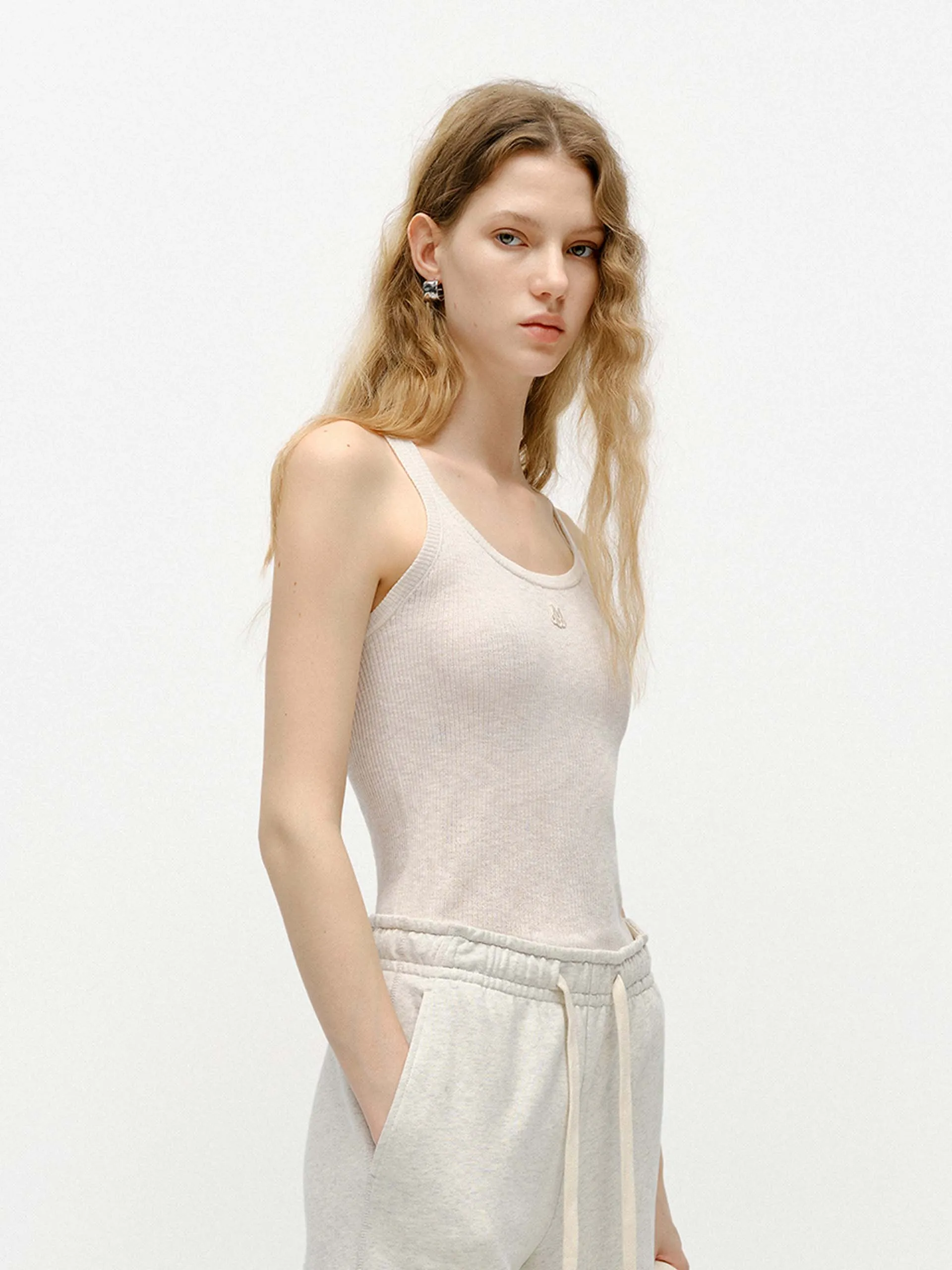 Wool Blend Knit Tank