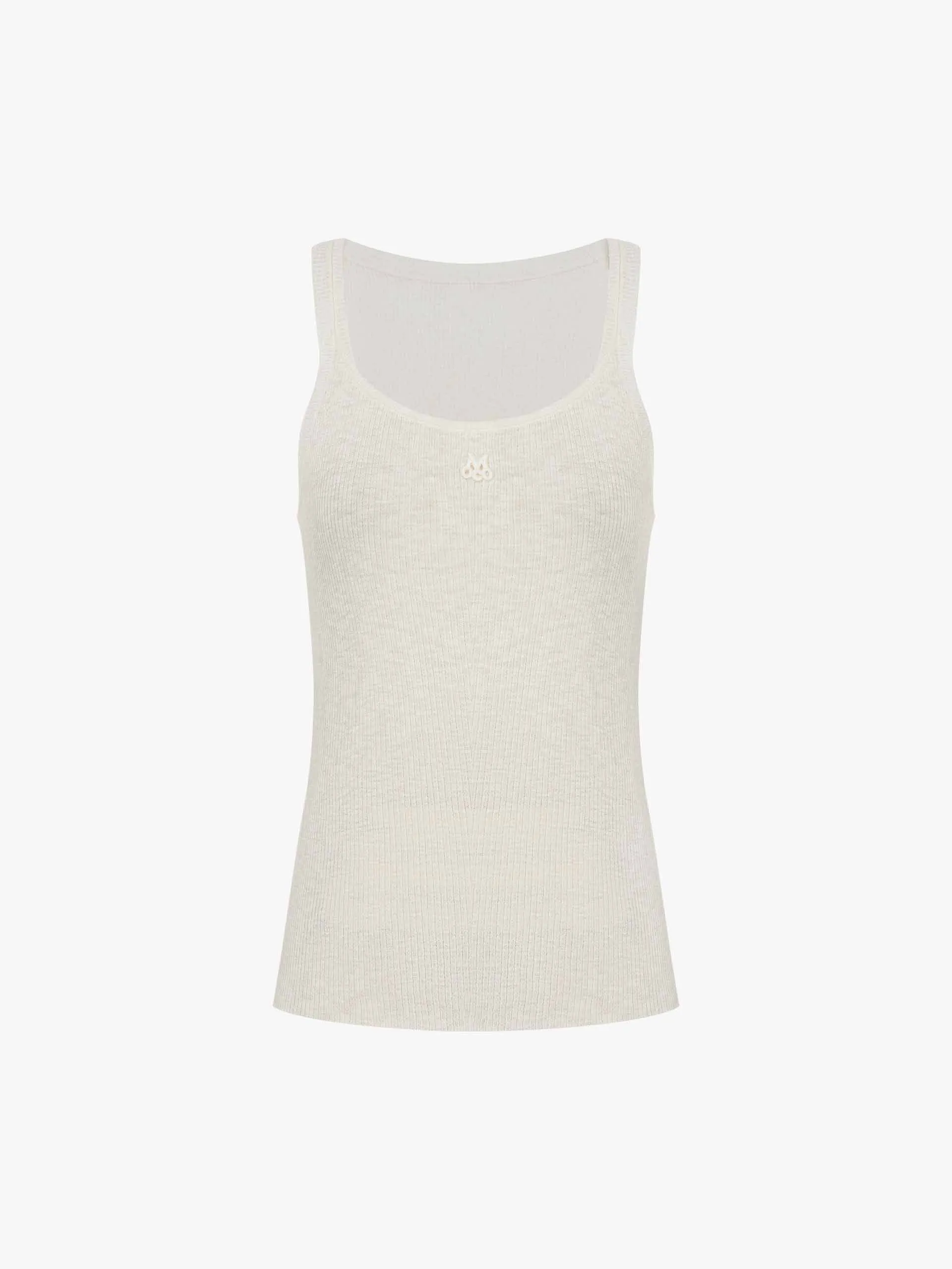 Wool Blend Knit Tank
