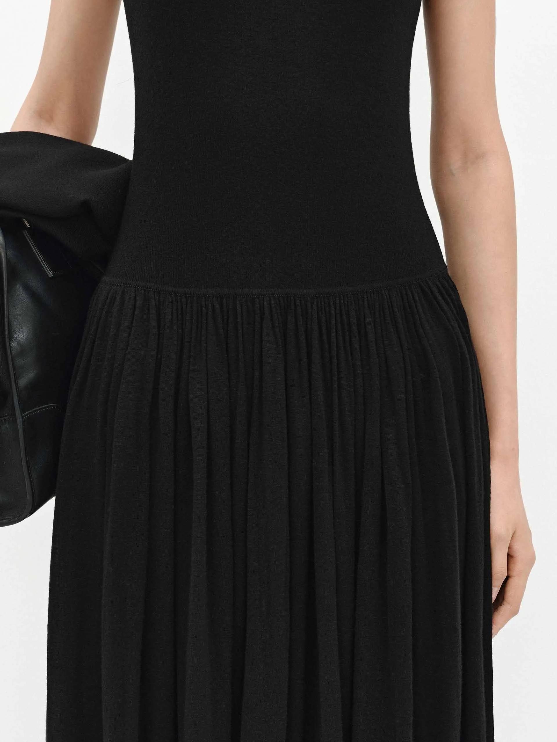 Wool Blend Tank Dress