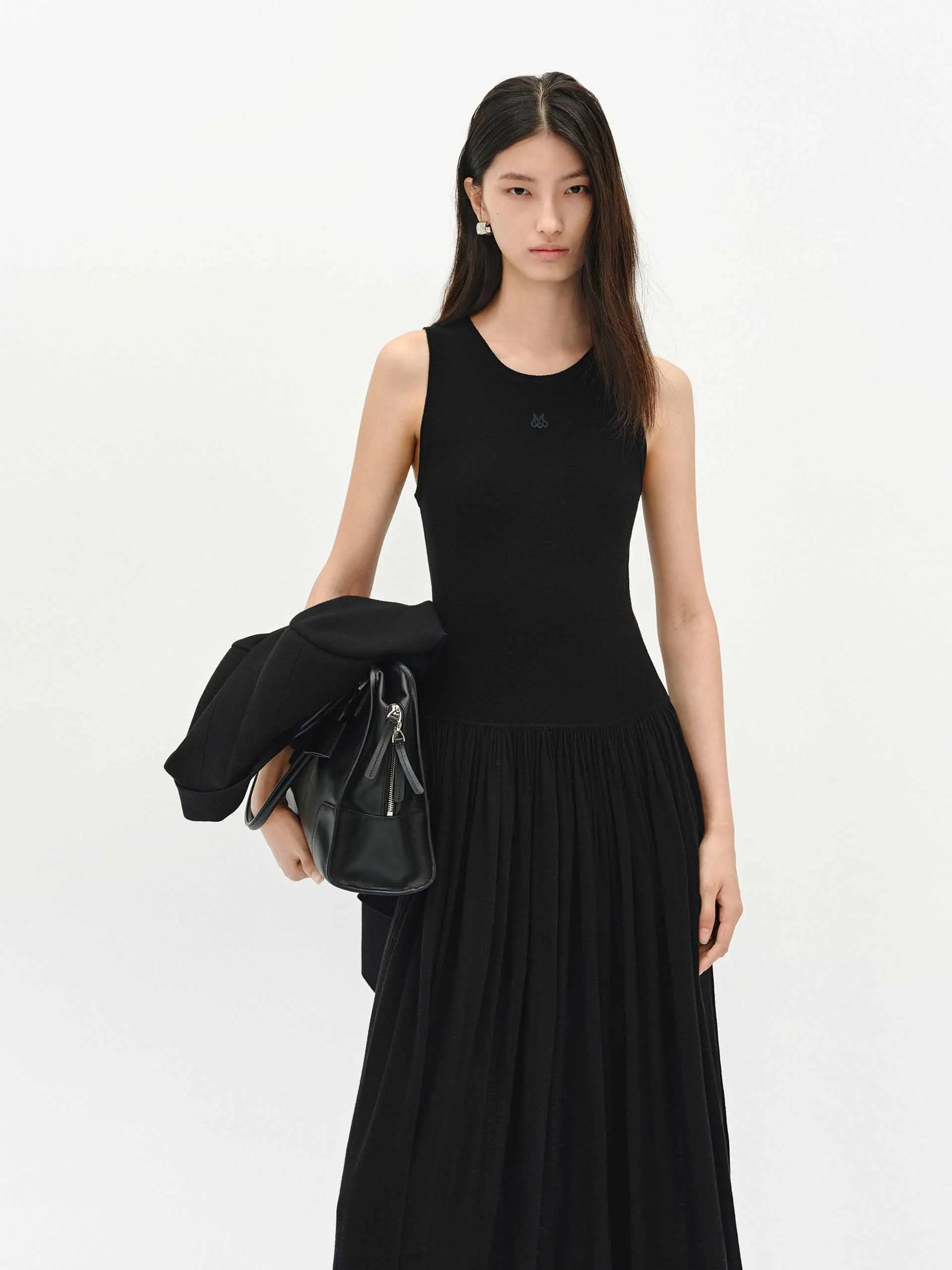 Wool Blend Tank Dress