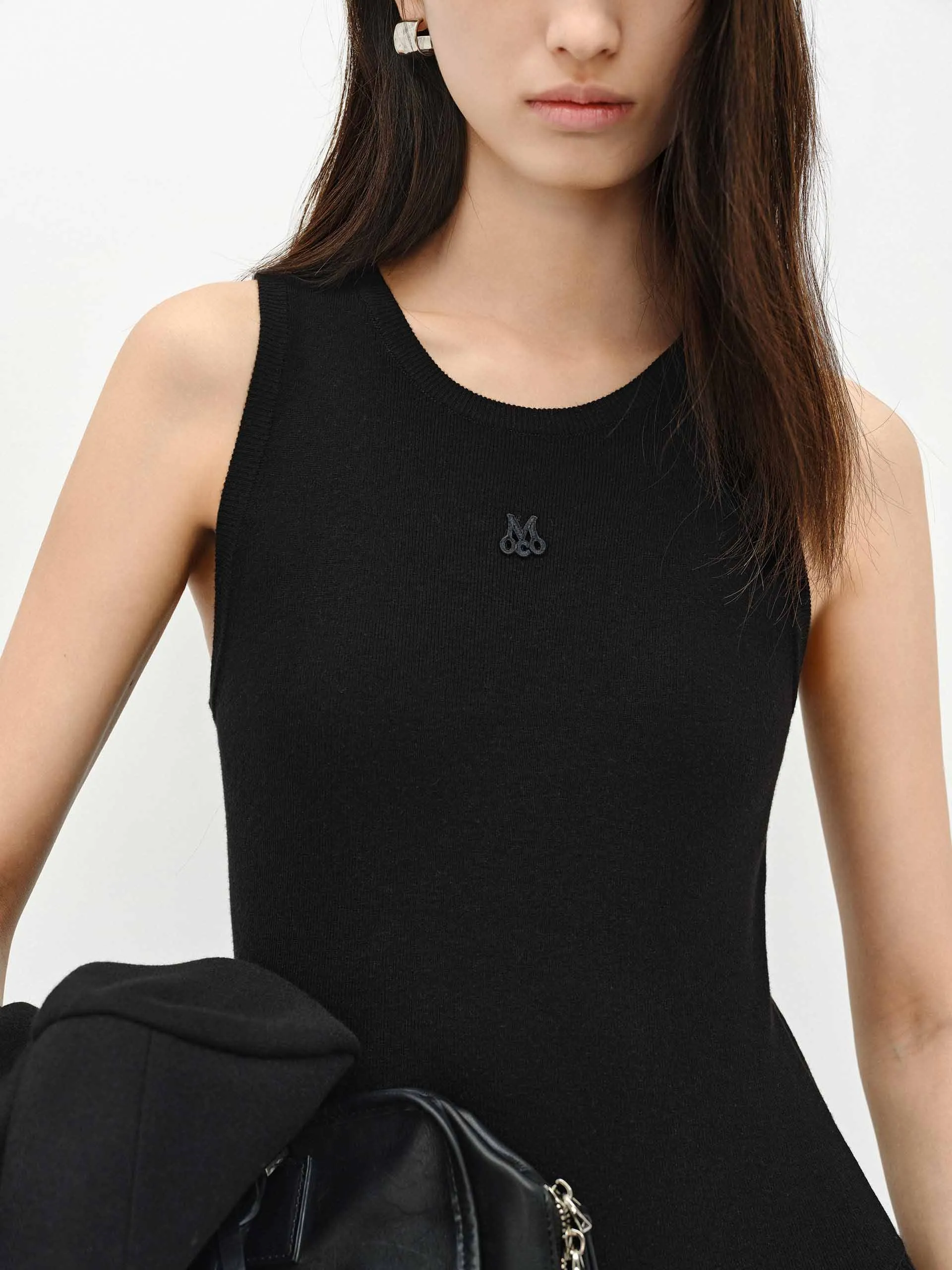 Wool Blend Tank Dress