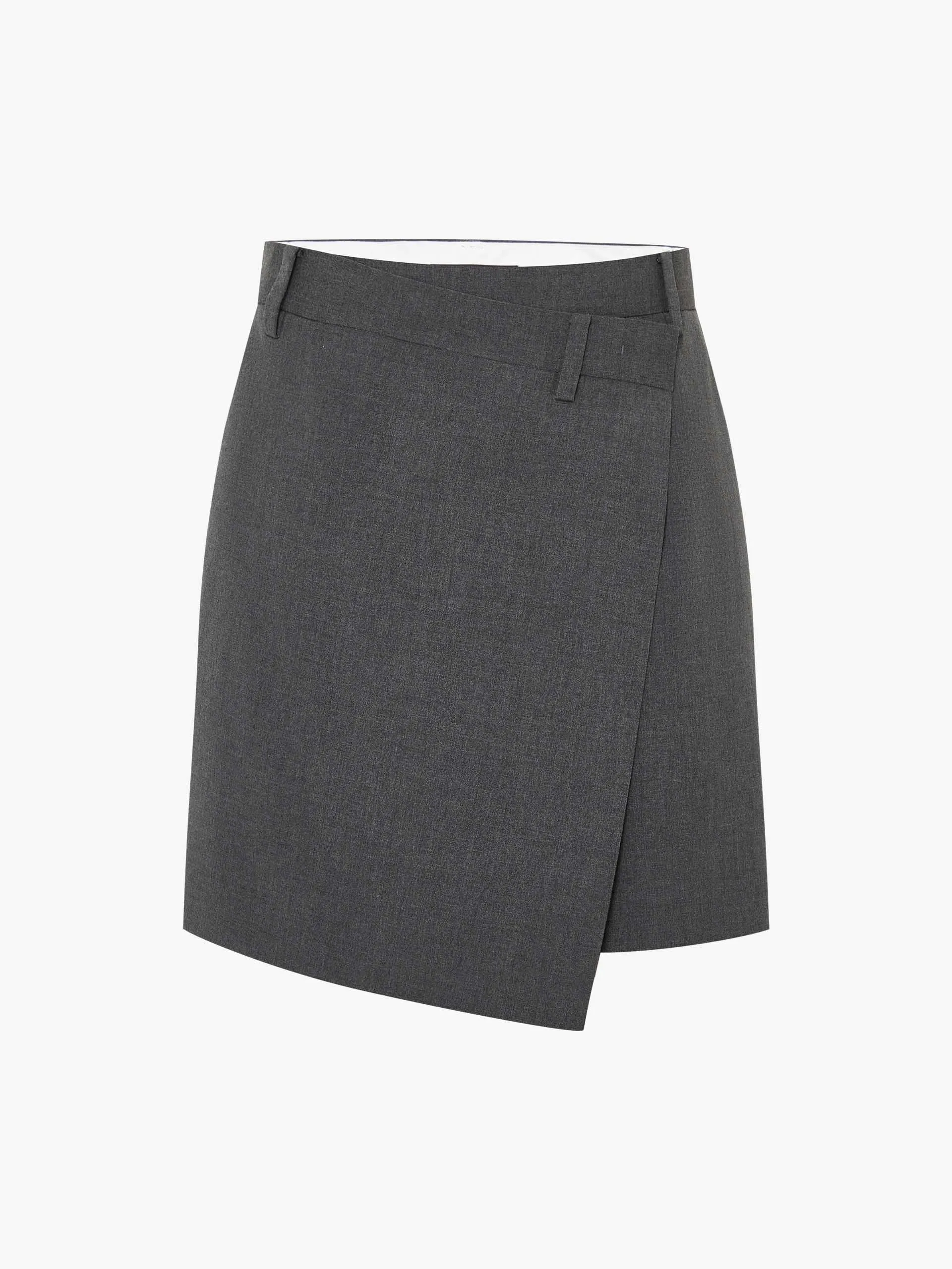 Wrap Detail Mini Skirt