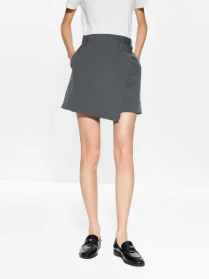 Wrap Detail Mini Skirt
