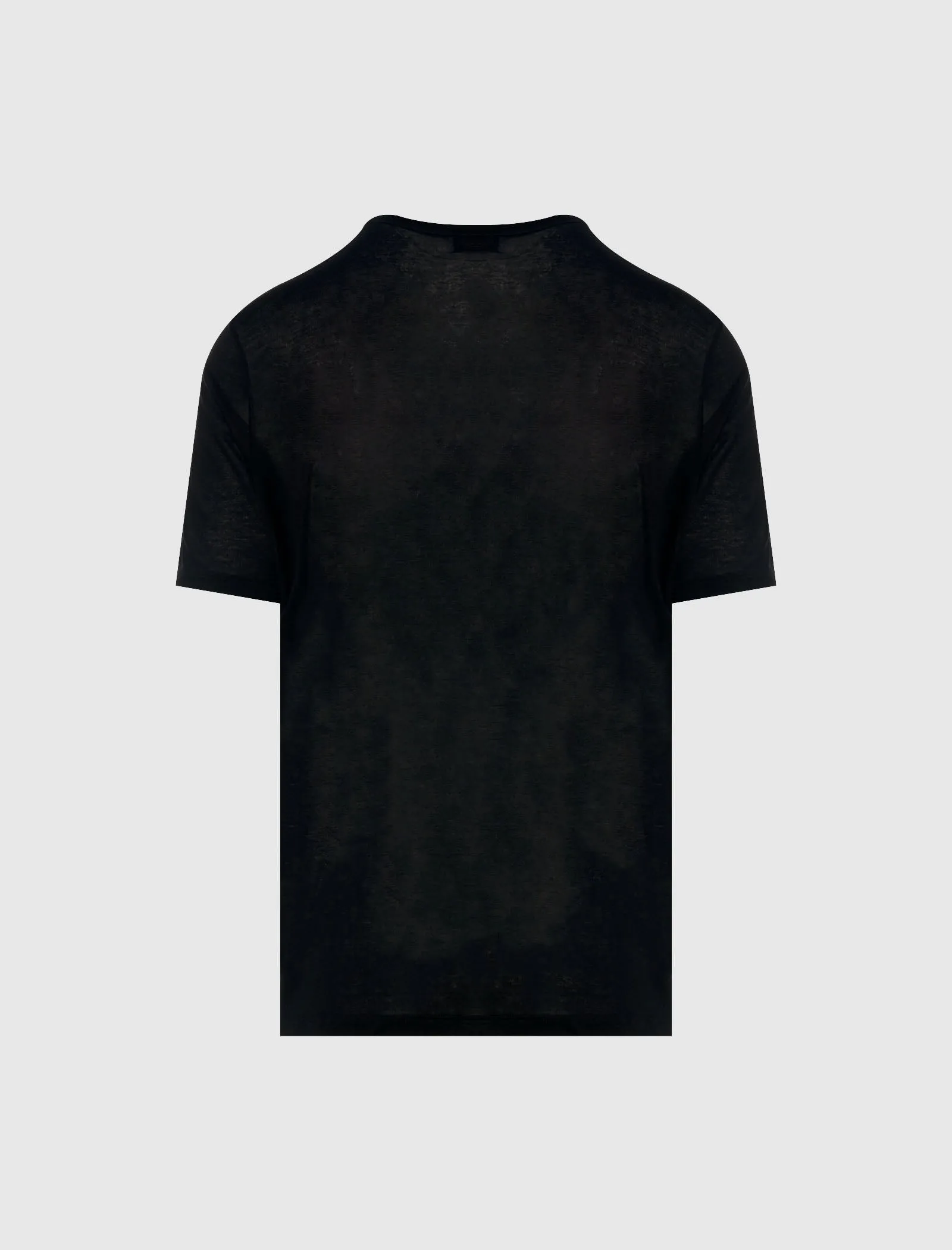 YSL ROUND COLLAR TEE