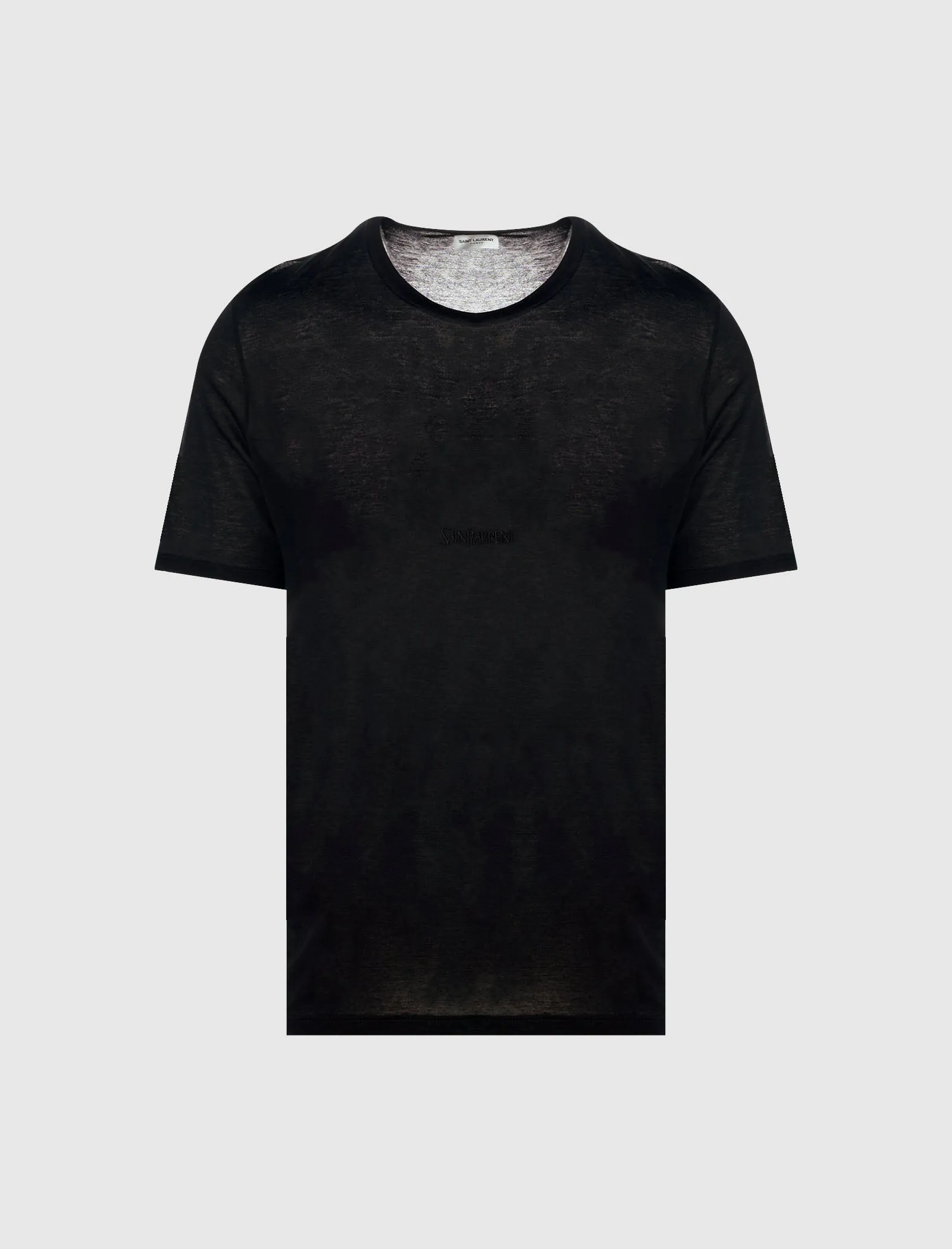 YSL ROUND COLLAR TEE